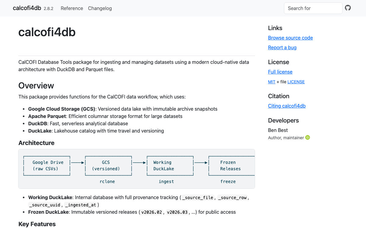Screenshot of calcofi4db